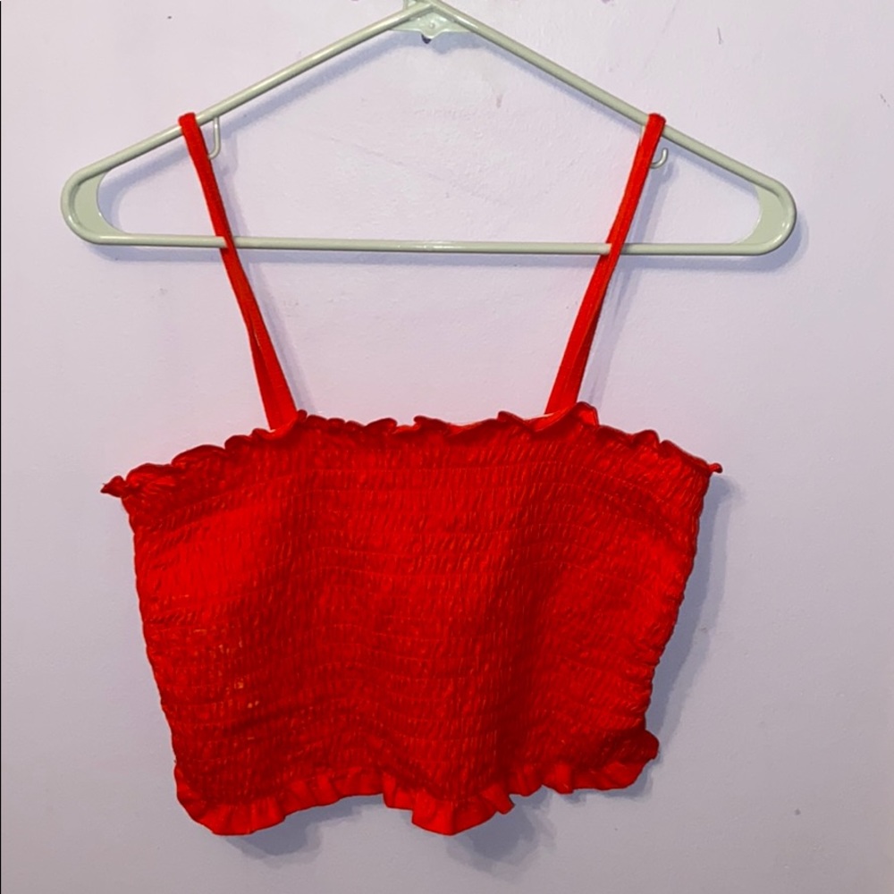 Red Crop Top/Tank